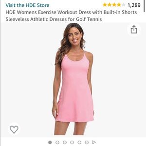 HDE Amazon Exercise dress NWOT